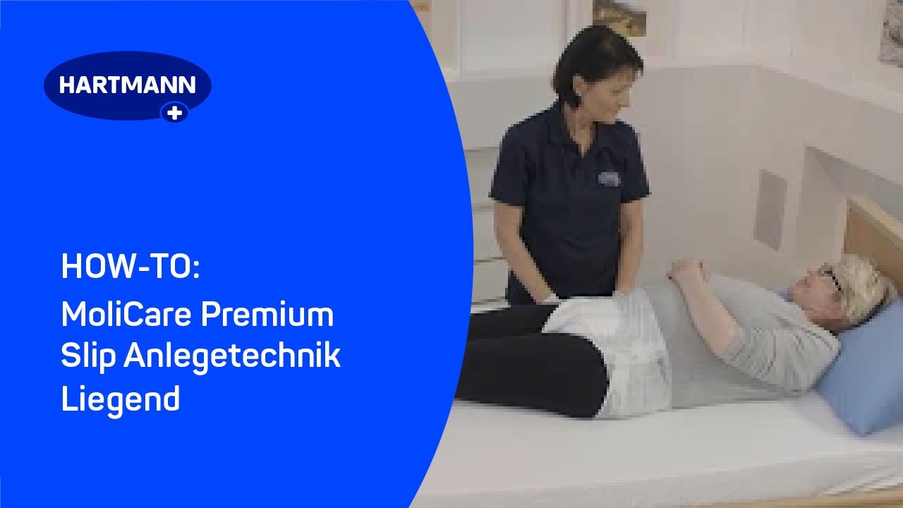 MoliCare Premium Slip Anlegetechnik | liegend