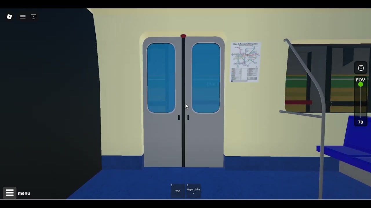 ROBLOX - Linha 2 verde trecho entre sumaré e vila madalena (final inesperado)
