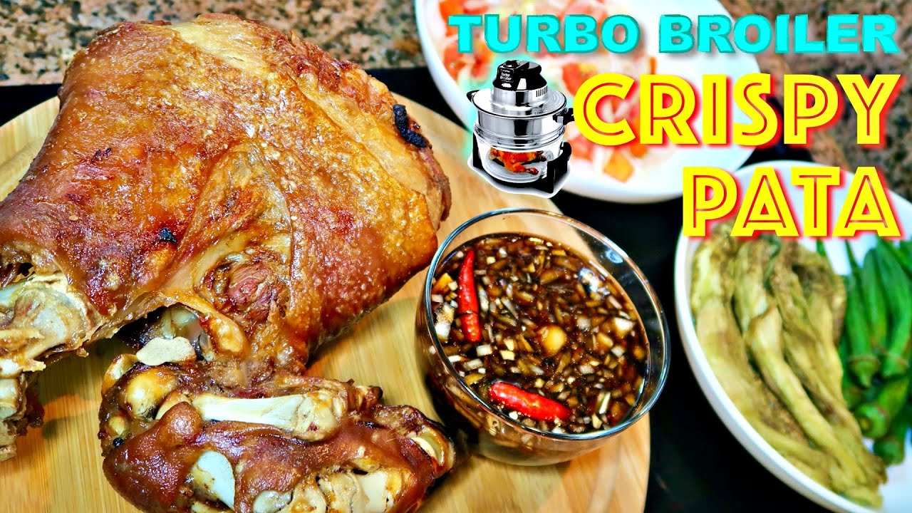 CRISPY PATA sa TURBO BROILER | HungreeCatt Cooks