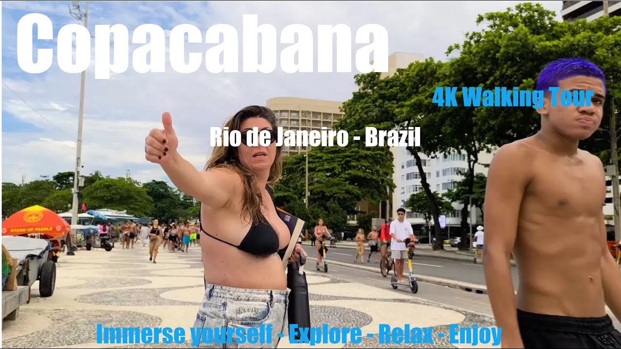 🇧🇷 COPACABANA, Rio de Janeiro, Brazil in 2025 | Walking Tour |  ☁️ 【4K】