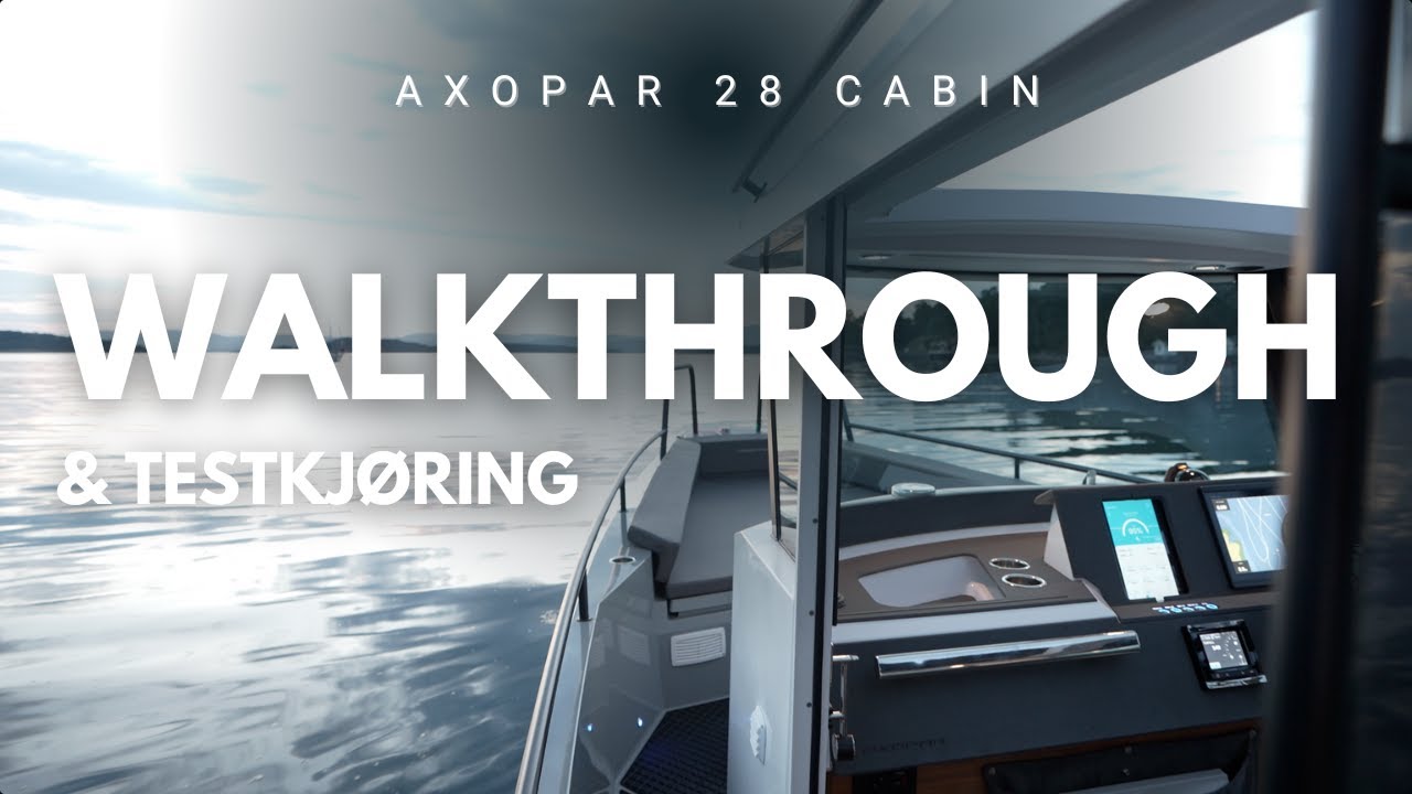 Axopar 28 Cabin: Nye Oppgraderinger Du Må Se!