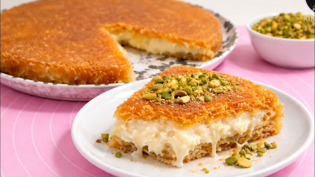 الكنافه بالقشطه أبسط مما تتخيلي والسر في خطوه واحده بس 👀 محدش هيقولك عليه غيري❓جربيه متاكده هتعشقيها