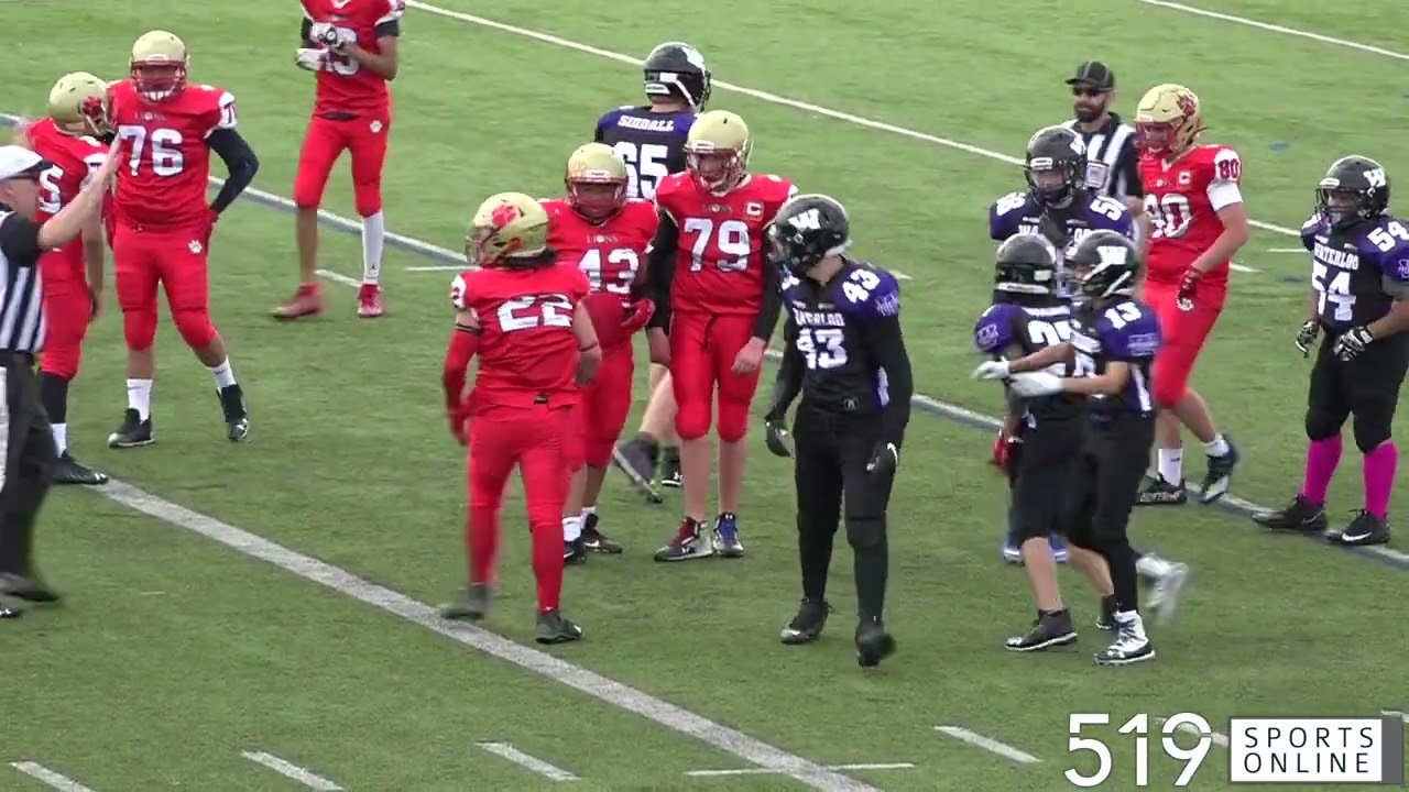 Under-14 Football (519 Bowl) - Waterloo Region Predators vs Cambridge Lions