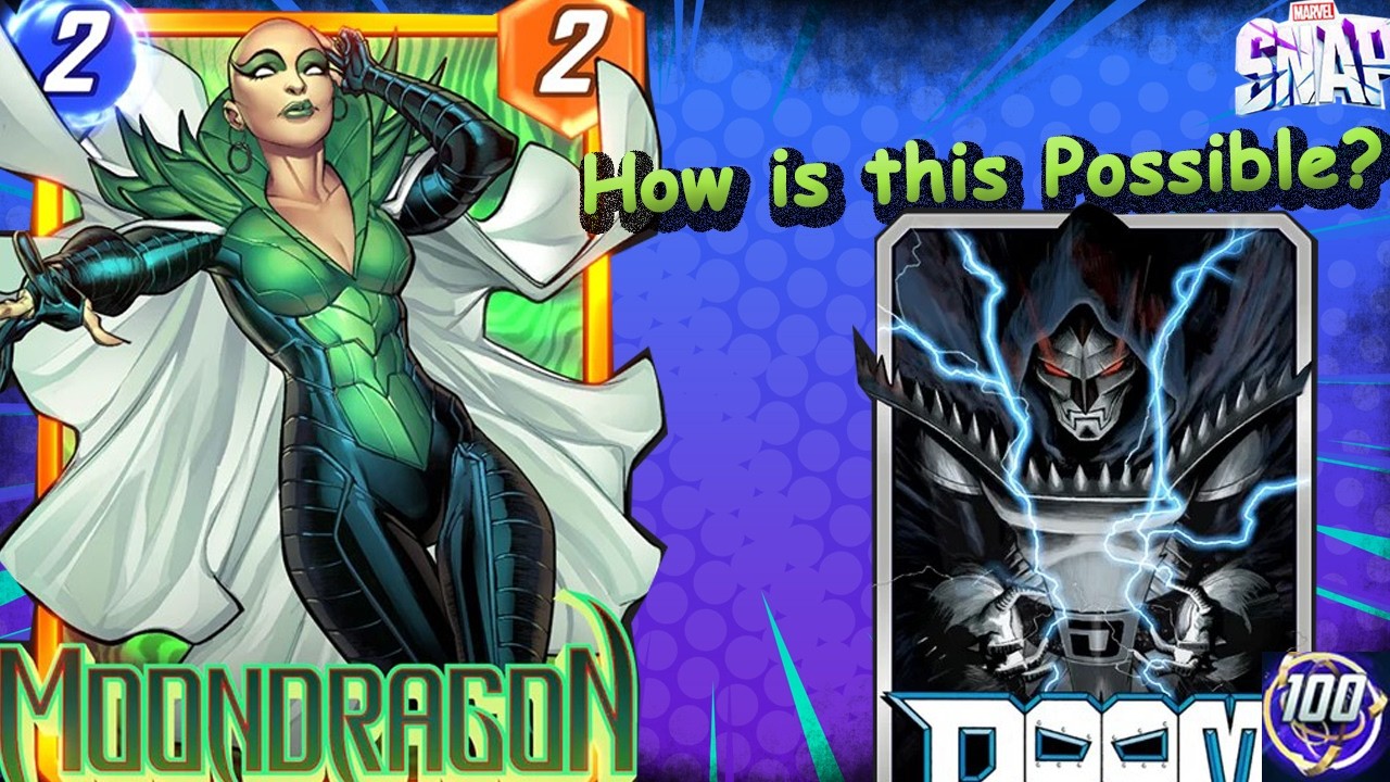 Moondragon and Doom 2099 is legit? This deck is working | Marvel Snap Deck Highlight