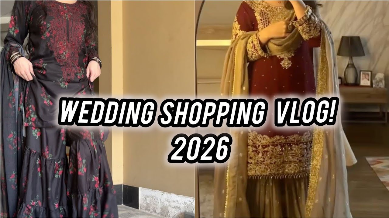 Wedding Shopping Vlog 2026 🛍 Shopping Vlog 2026 | Viral Designer's Outfit 2026 | Beblossom 🌸
