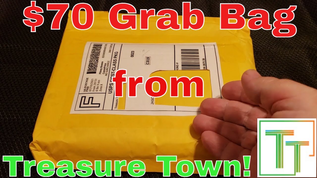 Сумка-приз за 70 долларов от канала Treasure Town на YouTube! Coin Snobz