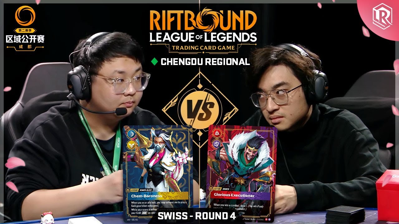 Riftbound Spiritforged Regional - Renata vs Draven - Round 4 | Chengdu, China