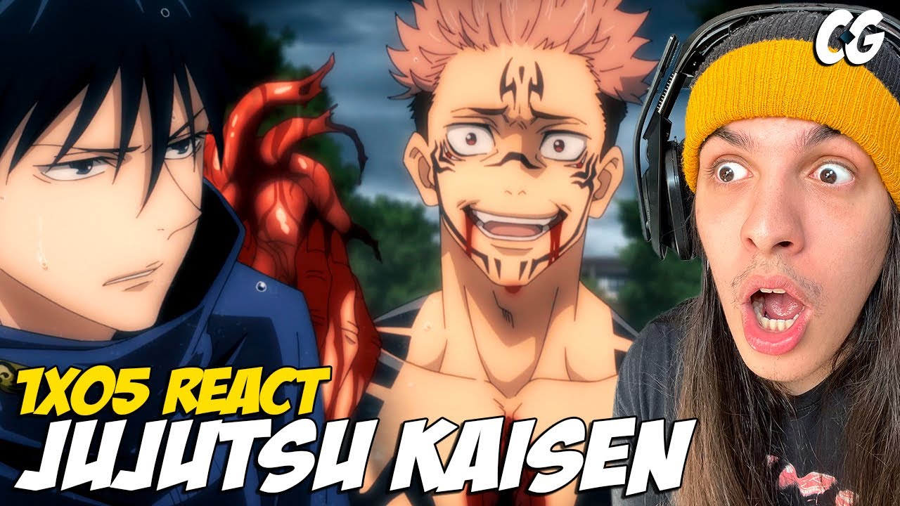 SUKUNA VS FUSHIGURO | ITADORI MORREU! - React Jujutsu Kaisen EP 5