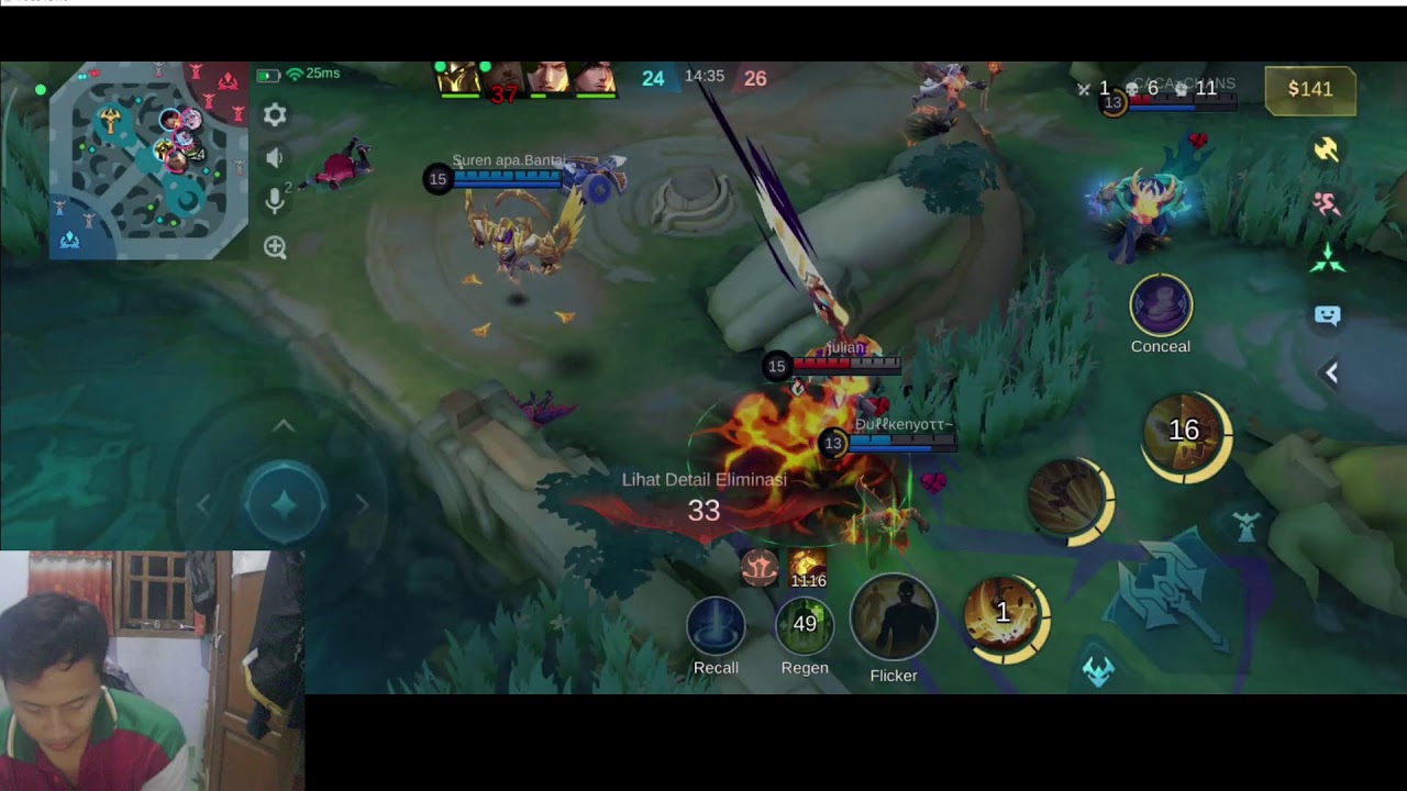 Hujan push rank