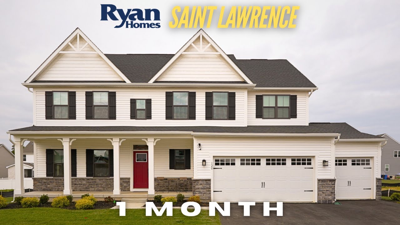 Обновление за 1 месяц после переезда! | Строительство дома от Ryan Homes в Сент-Лоуренсе: новости...