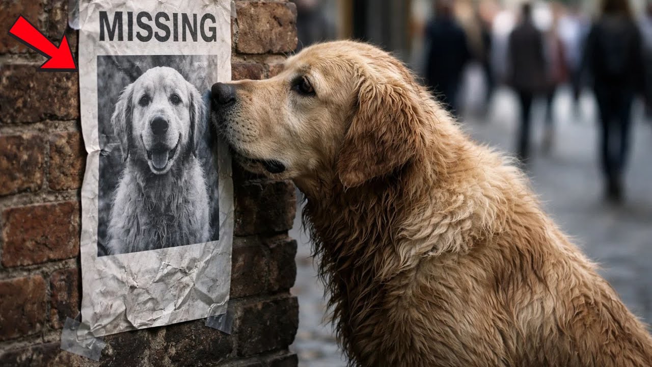 Der Duft der Liebe: Wie ein Golden Retriever den Weg nach Hause fand.
