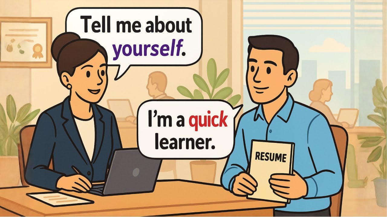 ✅  English for Job Interviews &ndash; Speak Confidently in 15 Minutes