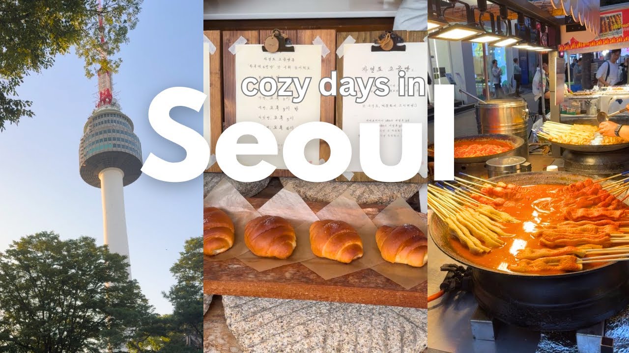 cozy 5 days in Seoul 🇰🇷 (cafes, places to visit and more)