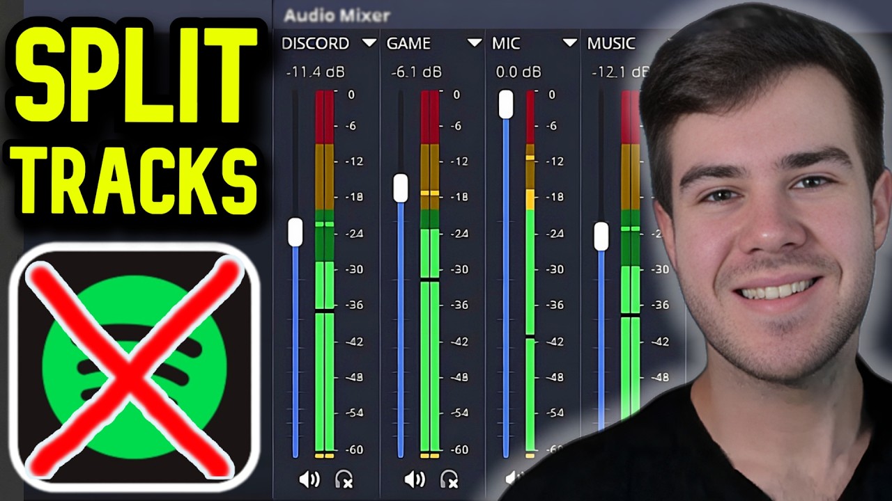 How To Separate ALL Audio in OBS (Discord, Game, Spotify)