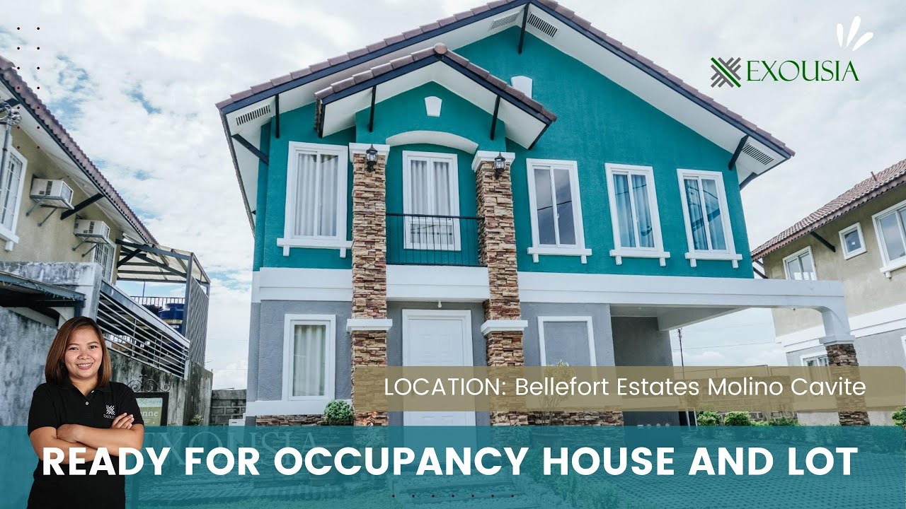 Ready For Occupancy in Molino Cavite | Viviene Model | Bellefort Estates Molino