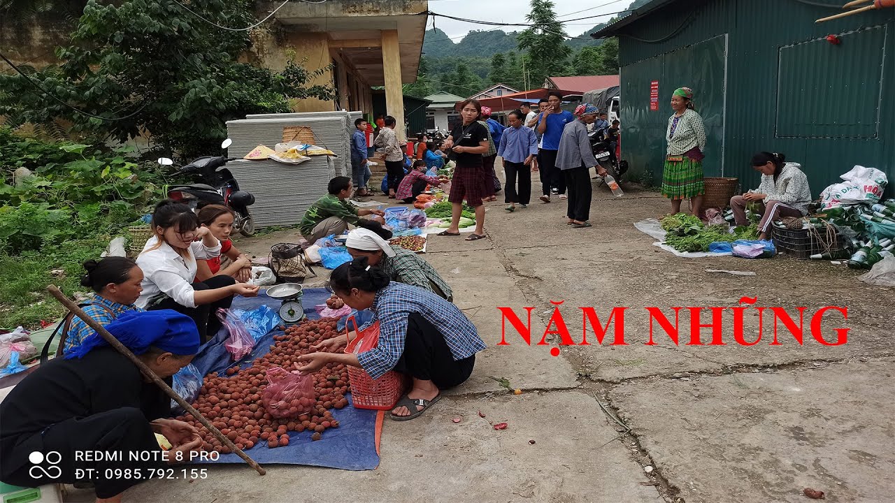 Chợ Phiên NẶM NHŨNG XA XÔI Cao Bằng. Du Lịch Khám Phá Chợ Phiên Cao Bằng Quê Hương Tôi. xã lũng nặm