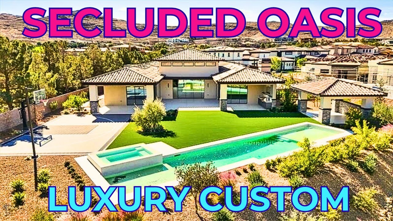 Escape to Your Custom Secluded Oasis in Las Vegas!