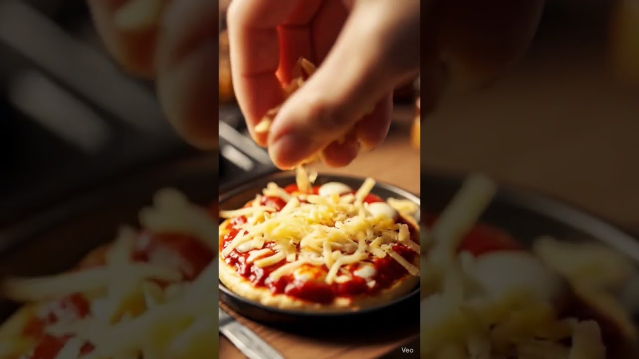 Mini Pizza Cooking ASMR 🍕 | Tiny Kitchen Satisfying Shorts