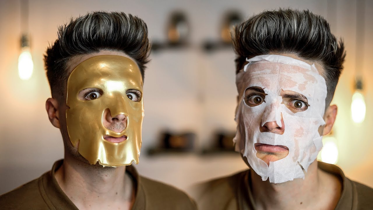 Testing Weird Asian Beauty Face Masks From Amazon | BluMaan 2018