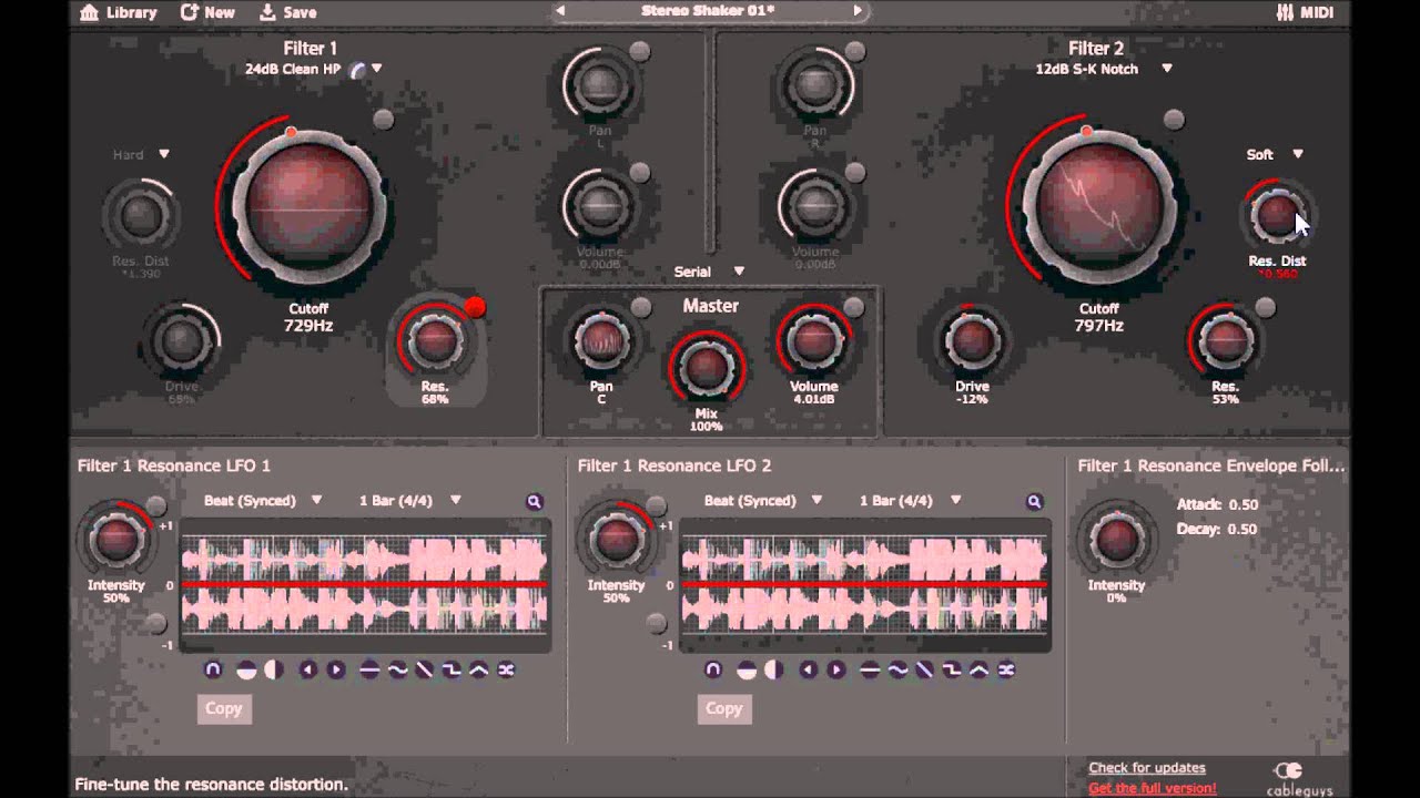 public beta of FilterShaper 3 by Cableguys
