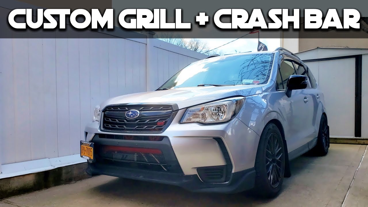 CUSTOM MESH GRILL & CRASH BAR | 2017 SUBARU FORESTER XT