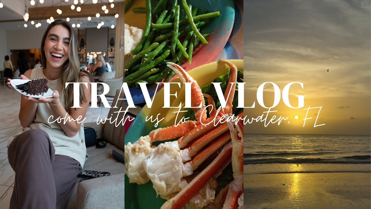 Romantic Weekend in Clearwater FL 💑 | Florida Travel Vlog 2025