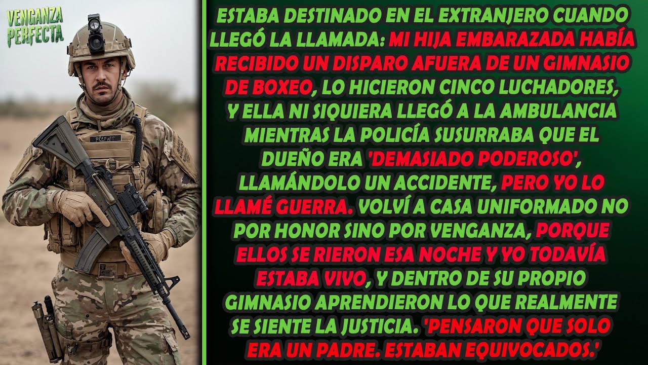 Lo que cinco boxeadores le hicieron a mi hija embarazada fue demasiado lejos.