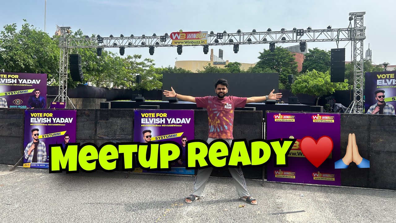 Delhi Ready Ho Fir ? | Mega Meetup for Elvish Bhai