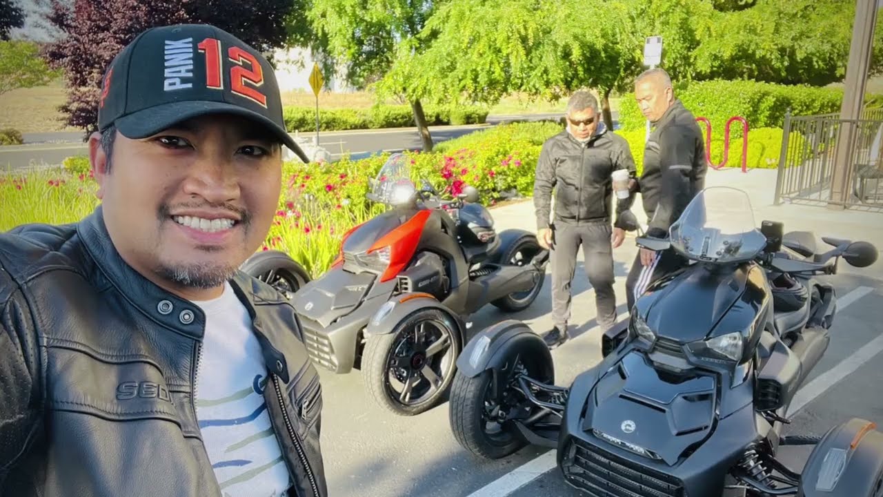 Can Am Ryker 600. My 3rd Freeway Ride with my buddies! Willie and Louie.