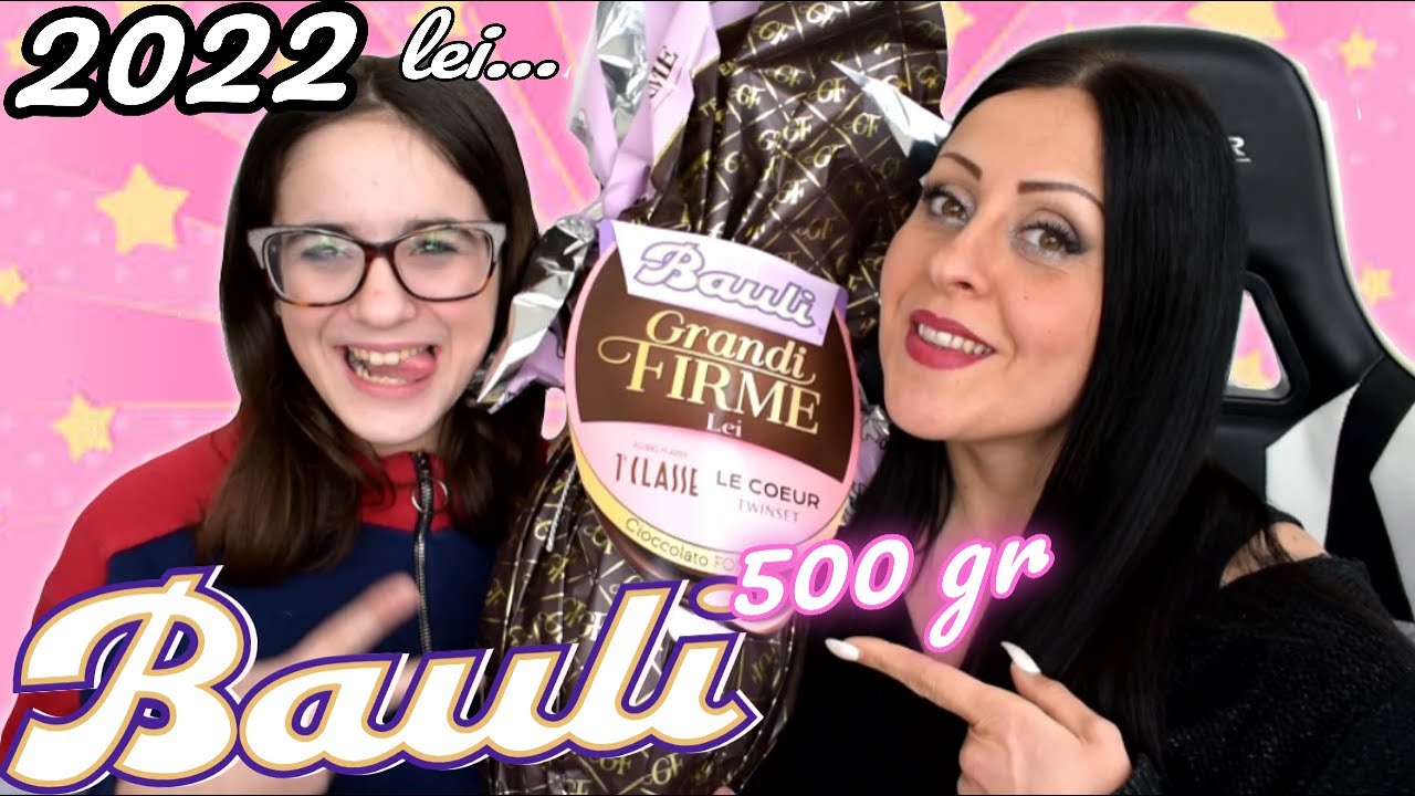 Apriamo a TESTATE l'uovo di PASQUA Bauli GRANDI FIRME LEI 2022 quello da 500gr! || BARBARA DOMINICI💖