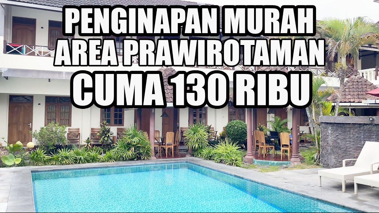 PRAMBANAN GUESTHOUSE CUMA 130 RIBUAN | REKOMENDASI PENGINAPAN DAN HOTEL MURAH DI PRAWIROTAMAN JOGJA