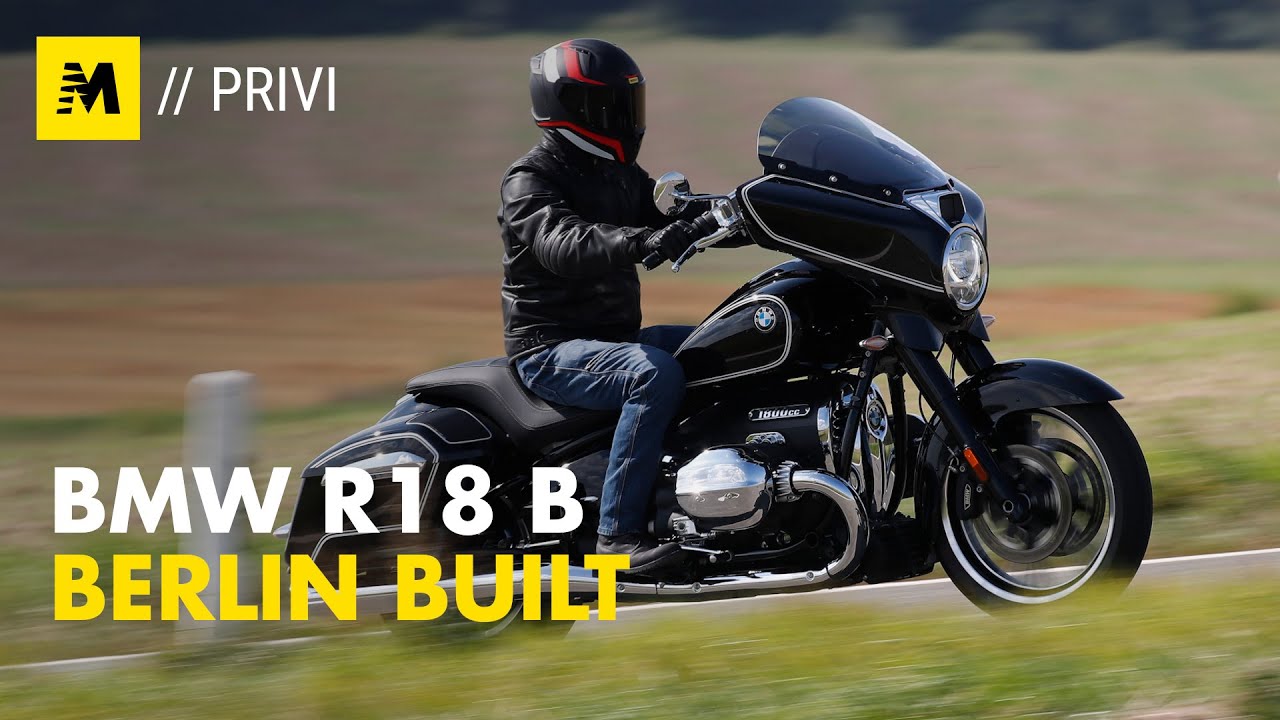 BMW R18 B e R18 Transcontinental TEST. Americane 