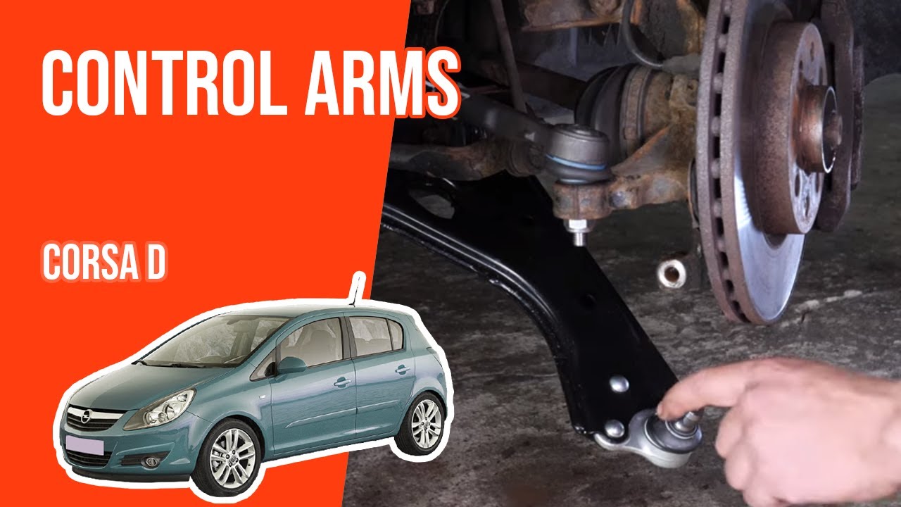 How to replace the control arms Corsa D 🚗