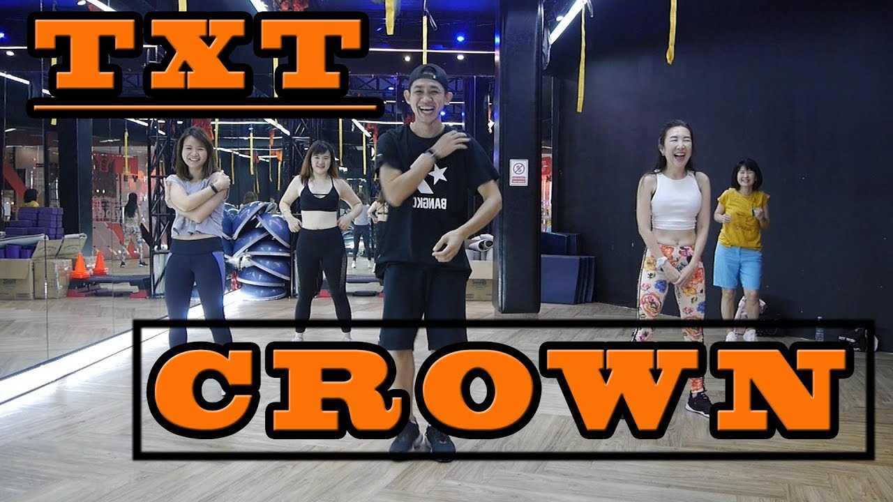 [KPOP] TXT - CROWN | Dance Fitness By Golfy | Give Me Five Thailand | คลาสเต้นออกกำลังกาย