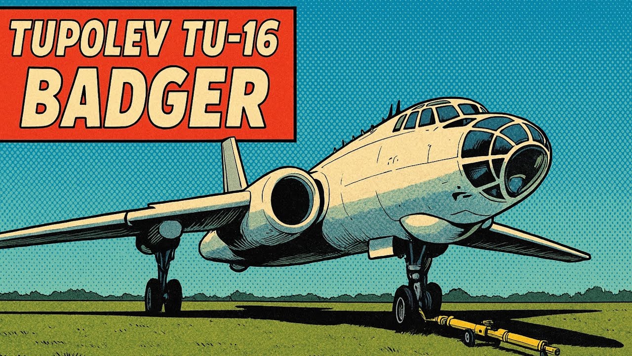 🚀 Tupolev Tu-16 &ldquo;Badger&rdquo; &ndash; The Soviet Bomber That Shaped the Cold War ✈️🔥