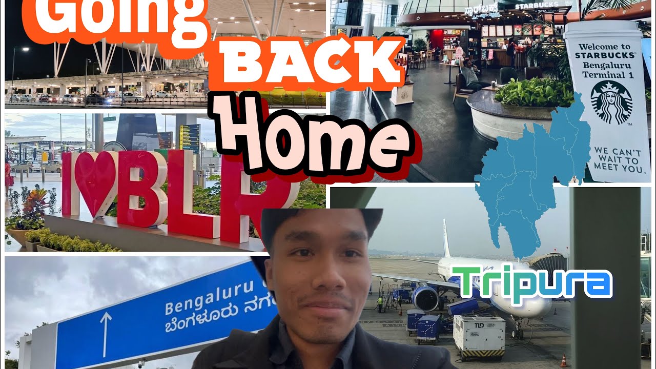 Back to home after a year || Bangalore || Simon Jamatia Office || vlog#10 