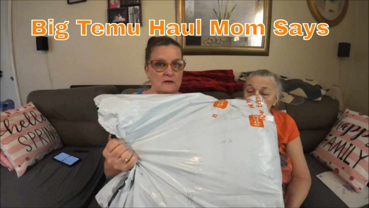 Temu Product Review with Mom