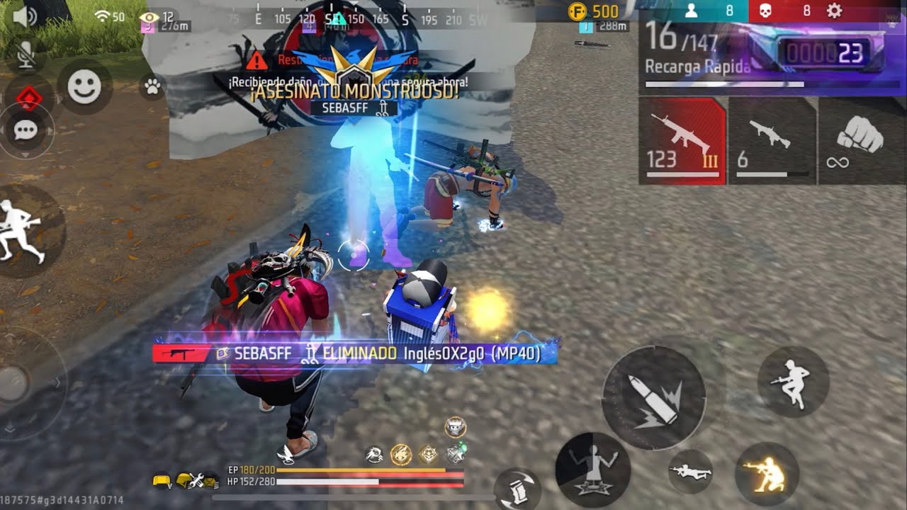 Jugando con la nueva MP40 Evolutiva al Maximo en Clasificatoria Free Fire