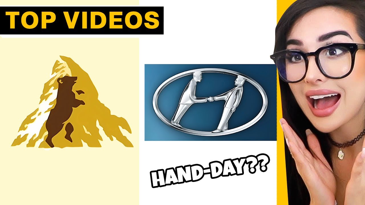 Things You MISSED in Famous Logos! | SSSniperWolf