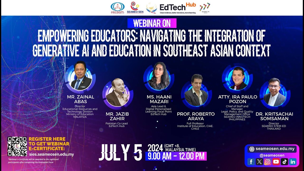 EMPOWERING EDUCATORS:NAVIGATING THE INTEGRATION OF GENERATIVE AI & EDUCATION IN SE ASIAN CONTEXT