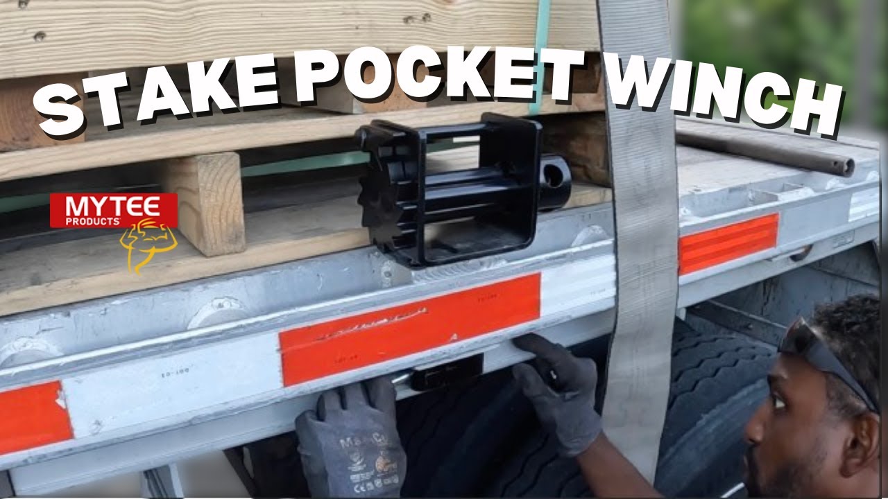 #MyteeProducts Stake Pocket Winch  | The best tool for the job!