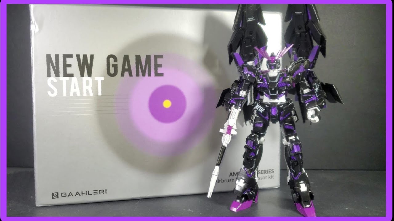 GTS-06 Mini Compressor Set Review + 1/144 HGUC Black Phenex Gundam Custom