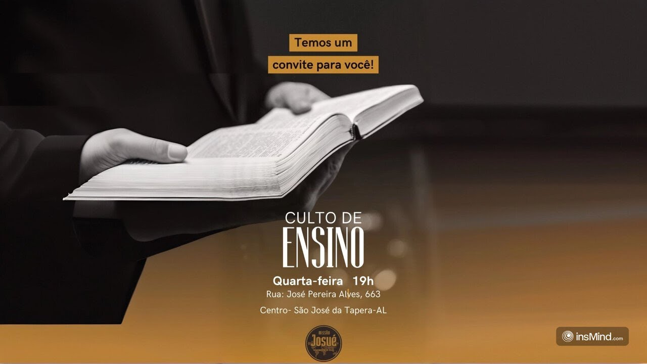 AD MISSÃO JOSUÉ TAPERA - CULTO DE ENSINO