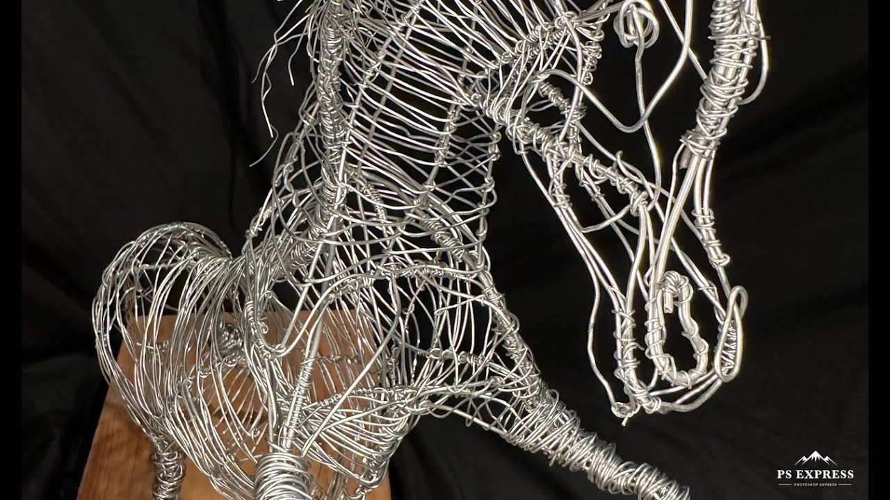 Wire Horse Sculpture