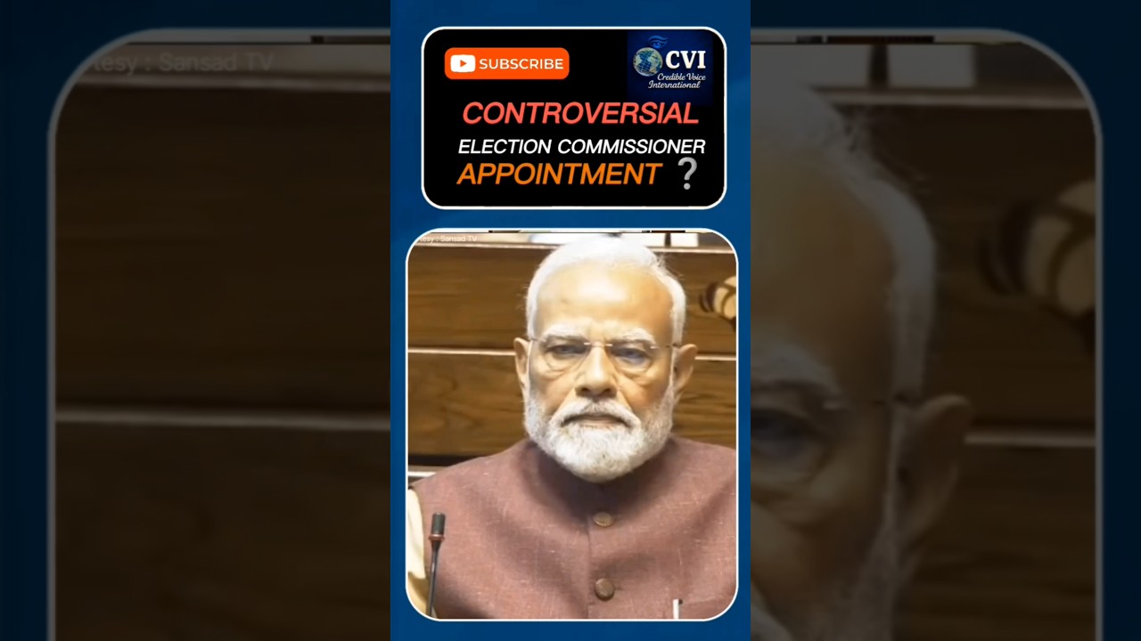 How The Election Commissioner Appointment Became Controversial in India 🇮🇳#shorts #modi #election