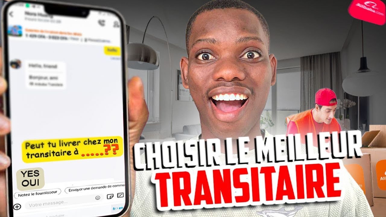 J’ai trouvé des Transitaires pour recevoir mes commandes ALIBABA en Afrique ( 2025 )