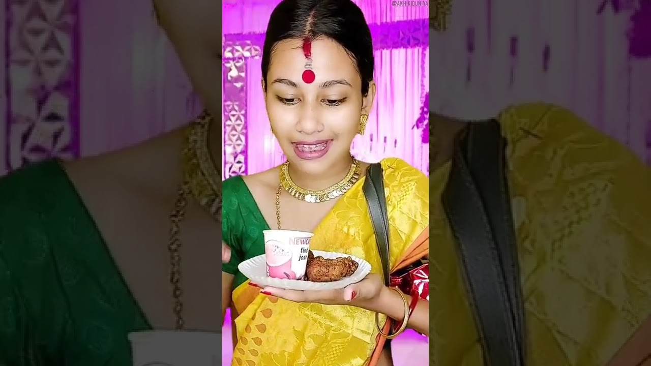 কুচুটে কাকিমারা বিয়ে বাড়িতে গিয়ে যা করে 🤭// Bangla Comedy // Akhi Roy❤️