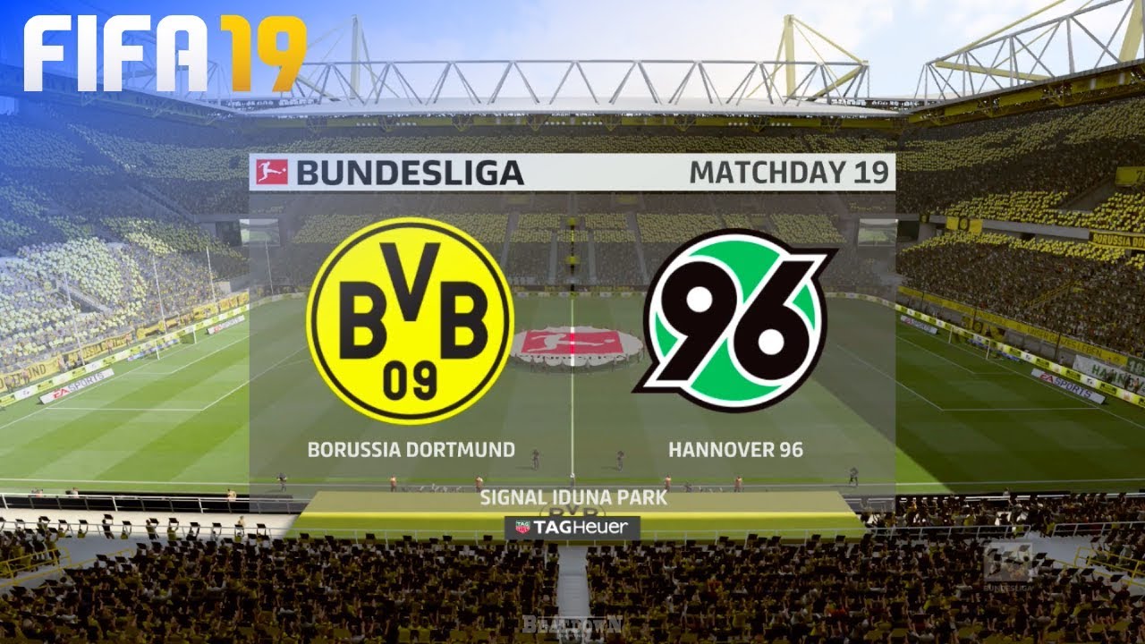 FIFA 19 - Borussia Dortmund vs. Hannover 96 @ Signal Iduna Park