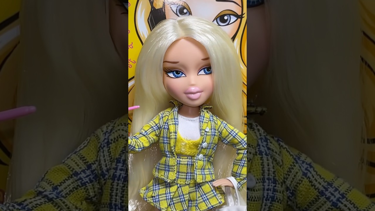 CHER!💛 Bratz x CLUELESS Dolls UNBOXED!!🔥🍵🥰 #dolls #doll #bratz #clueless #shorts #unboxing