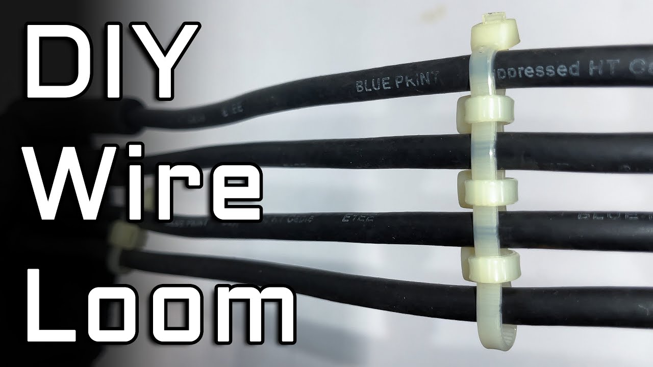 DIY Wire Loom - Easily Organize Wires